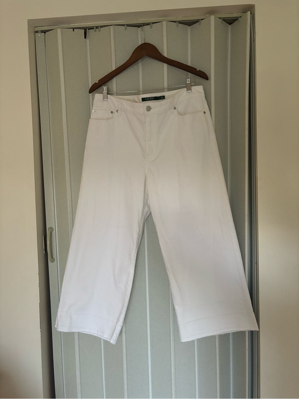 Ralph Lauren White Capris